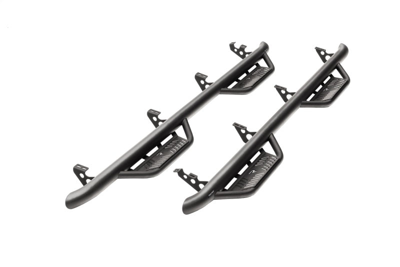 N-Fab 2022 Nissan Frontier CC (All Beds) SRW Podium LG - Cab Length - 3in - Tex. Black