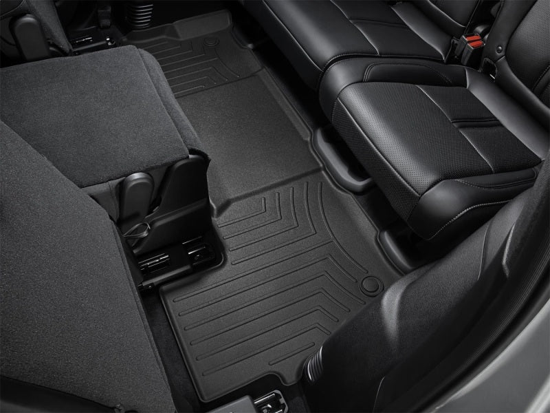 WeatherTech 2022+ Jeep Grand Wagoneer/Wagoneer Rear 3rd Row FloorLiner - Black (8 Passenger)