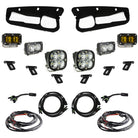 Baja Designs 21-22 Ford Bronco w/Steel Bumper S2 SAE Sportsmen Fog Pocket Light Kit - Amber
