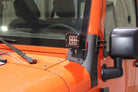 Fishbone Offroad 07-18 Jeep Wrangler JK Windshield Light Bracket
