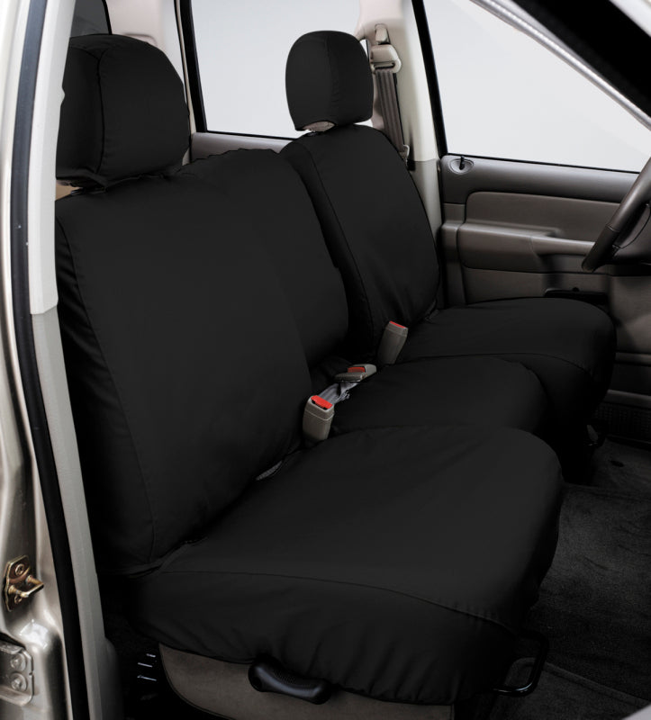 Covercraft 06-08 Dodge Ram Polycotton SeatSaver Custom Front Row Seat Covers - Charcoal