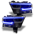 Oracle 19-21 RAM 1500 Headlight DRL Kit Projector LED - RGBW+A w/ Simple Controller