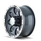 ION Type 174 16x10 / 8x170 BP / -38mm Offset / 130.8mm Hub Black/Machined Wheel