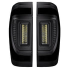 Oracle 19-23 GMC Sierra Black Series Flush Style LED Tail Lights - Factory Halogen