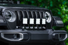Diode Dynamics Jeep JL SS5 4-Pod CrossLink Grille Lightbar Kit Sport - Yellow Combo