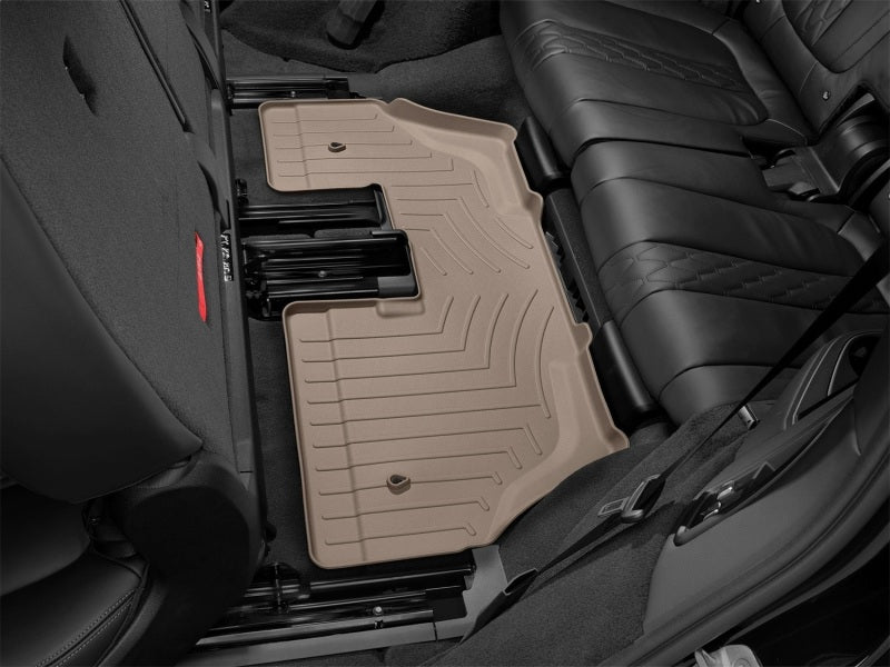 WeatherTech 2019+ BMW X7 40i Rear FloorLiner - Tan