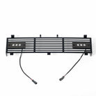 Putco 11-18 Ram HD - SS - Bar Style Bumper Grille Inserts w/ 10in Luminix Light Bar (Black)