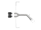 aFe Takeda 3in-2.5in 304 SS Axle-Back Exhaust w/ Black Tip 19-20 Hyundai Veloster I4-1.6L(t)