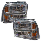 Oracle 05 Ford Excursion SMD HL - Chrome - ColorSHIFT w/ Simple Controller