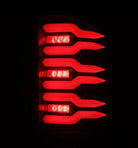 AlphaRex 07-14 Chevrolet Silverado 1500/2500HD/3500HD Luxx-Series LED Tail Lights Black/Red