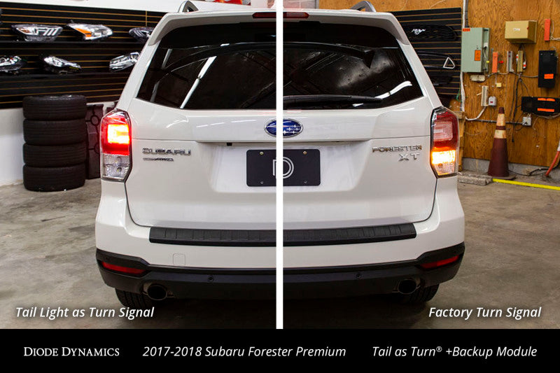 Diode Dynamics 17-18 Subaru Forester Premium (USDM) Tail as Turn +Backup Module Stage 1