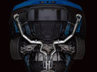 AWE 2024 Ford Mustang GT Fastback S650 RWD Track Edition Cat-Back Exhaust w/ Dual Chrome Silver Tips