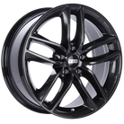 BBS SX 18x8 5x112 ET35 Crystal Black Wheel -82mm PFS/Clip Required