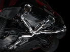 AWE Tuning 23-24 Toyota GR Corolla Track Edition Cat-Back Exhaust - Chrome Silver Tips