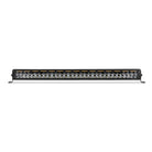 Go Rhino Xplor Blackout Combo Series Dbl Row LED Light Bar w/Amber (Side/Track Mount) 32in. - Blk