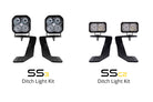 Diode Dynamics 18-21 Subaru Crosstrek Stage Series 2in LED Ditch Light Kit - Pro White Combo