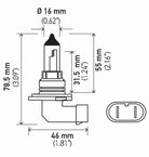 Hella Bulb 9006/Hb4 12V 55W P22D T4 Sb