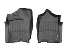 WeatherTech 2016+ Nissan Titan XD Front FloorLiners - Black
