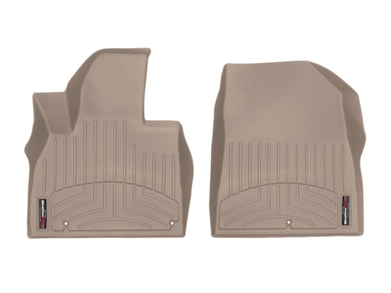 WeatherTech 2020+ Kia Telluride Front FloorLiner - Tan