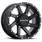 Raceline A82B Twist 14x7in / 4x137 BP / 10mm Offset / 110.18mm Bore - Satin Black Wheel