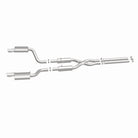MagnaFlow 11-12 Dodge Charger SRT-8 Hemi Dual Split Rear Exit Stainless Cat-Back Performance Exhaust