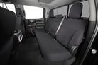 Covercraft 99-04 Ford SuperDuty Polycotton SeatSaver Custom Second Row Seat Covers - Charcoal