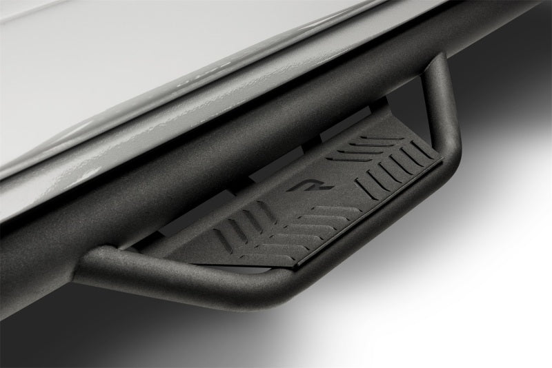 N-Fab Podium LG 2019 Ford Ranger Crew Cab All Beds - Tex. Black - Cab Length - 3in