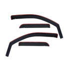 Westin 2002-2008 Dodge Ram Quad Cab (4 DR) In-Channel Wind Deflector 4pc - Smoke