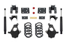 MaxTrac 14-16 GM C/K1500 2WD/4WD Single Cab w/Cast Steel Susp. 3in/5in Lowering Kit