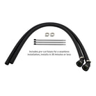 Mishimoto 2025+ RAM 1500 3.0L Hurricane Baffled Oil Catch Can Kit - Black