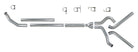Diamond Eye KIT 4in Turbo Back MFLR RPLCMENT PIPE DUAL AL: 94-02 DODGE CUMMINS 5.9L