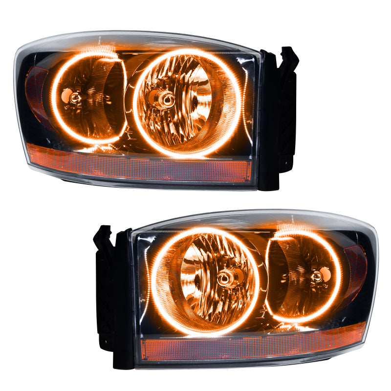 Oracle 06 Dodge Ram SMD HL - Black - ColorSHIFT w/ BC1 Controller