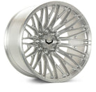 Vossen VFX-04 24x14 - 6x139.7 - ET44 - Mega Deep - 78.1 - Brushed Gloss Clear Wheel