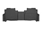 WeatherTech 22-23 Nissan Frontier Crew Cab Rear FloorLiner - Black w/o Fender Premium Audio