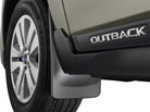 WeatherTech 2015+ Subaru Outback No Drill Mudflaps - Black