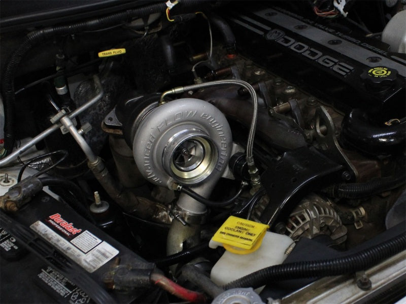 aFe Power Bladerunner Turbocharger w/ Exhaust Manifold 98.5-02 Dodge Diesel Trucks L6-5.9 (td)