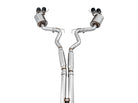 AWE Tuning 2018+ Ford Mustang GT (S550) Cat-Back Exhaust - Touring Edition (Quad Diamond Black Tips)