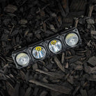 KC HiLiTES FLEX ERA LED Light Bar Bezel Kit for 10in. Segments - Gloss Black