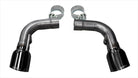 Corsa 2016-24 Chevy Camaro SS 2.75in Inlet / 4.5in Outlet Black PVD Tip Kit (For Corsa Exhaust Only)