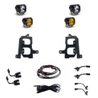 Baja Designs 19+ GMC 1500 S1 Fog Pocket Mount Kit Clear Spot / Amber Wide Cornering