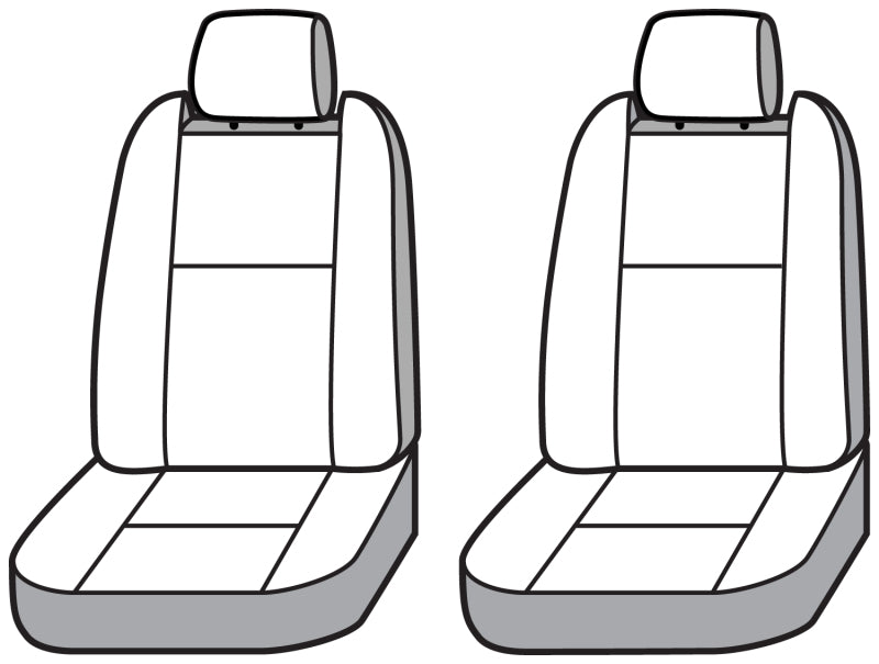 Covercraft 09-13 Dodge Ram Carhartt PrecisionFit Custom Front Row Seat Covers - Brown