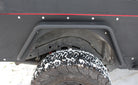 Fishbone Offroad 97-06 Jeep Wrangler Steel Tube Fender Front/Rear - Blk Txtred Powdercoat (Set Of 4)