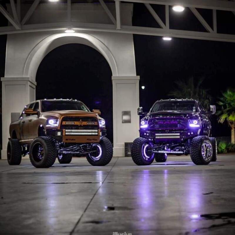 Oracle Ram 13-18 LED Projector Headlight Halo Kit - White
