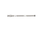 aFe Takeda 3in 304 Stainless Steel Mid-Pipe for 24-25 Kia K5 GT L4-2.5 (t)