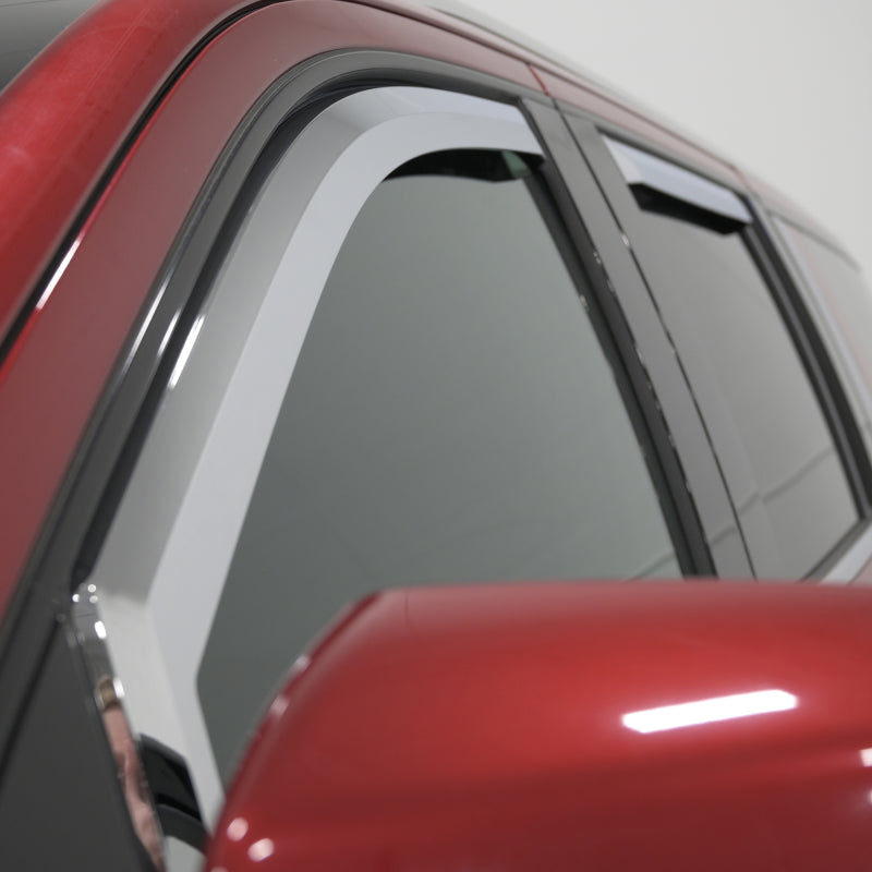 Putco 21-24 Chevrolet Suburban Element Chrome Window Deflectors (Set of 4)