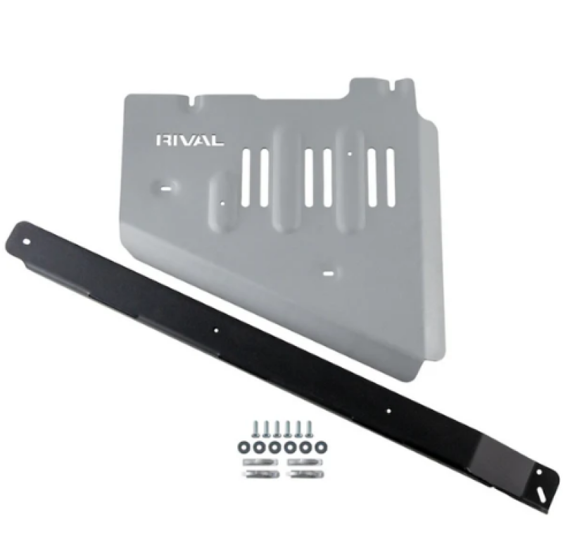 Rival 2021-2026 Toyota Tundra Hybrid Aluminum Transmission Catalytic Converter Skid Plate