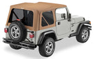 Bestop A-Top For OEM - 97-02 Jeep Wrangler TJ Replace (Spice Tinted Windows No Door Skins Included)