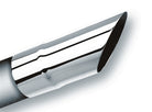 Borla Universal Polished Tip Single Round Angle-Cut (inlet 2 1/2in. Outlet 2 1/2in)