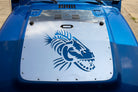 Fishbone Offroad 07-12 Jeep Wrangler JK Hood Louver Raw Unpainted