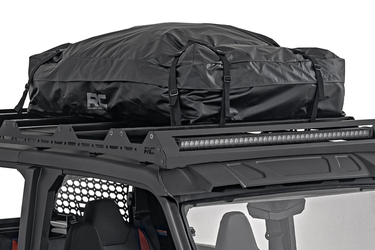 Rough Country  Roof top Storage Soft Bag | Gray | Weatherproof